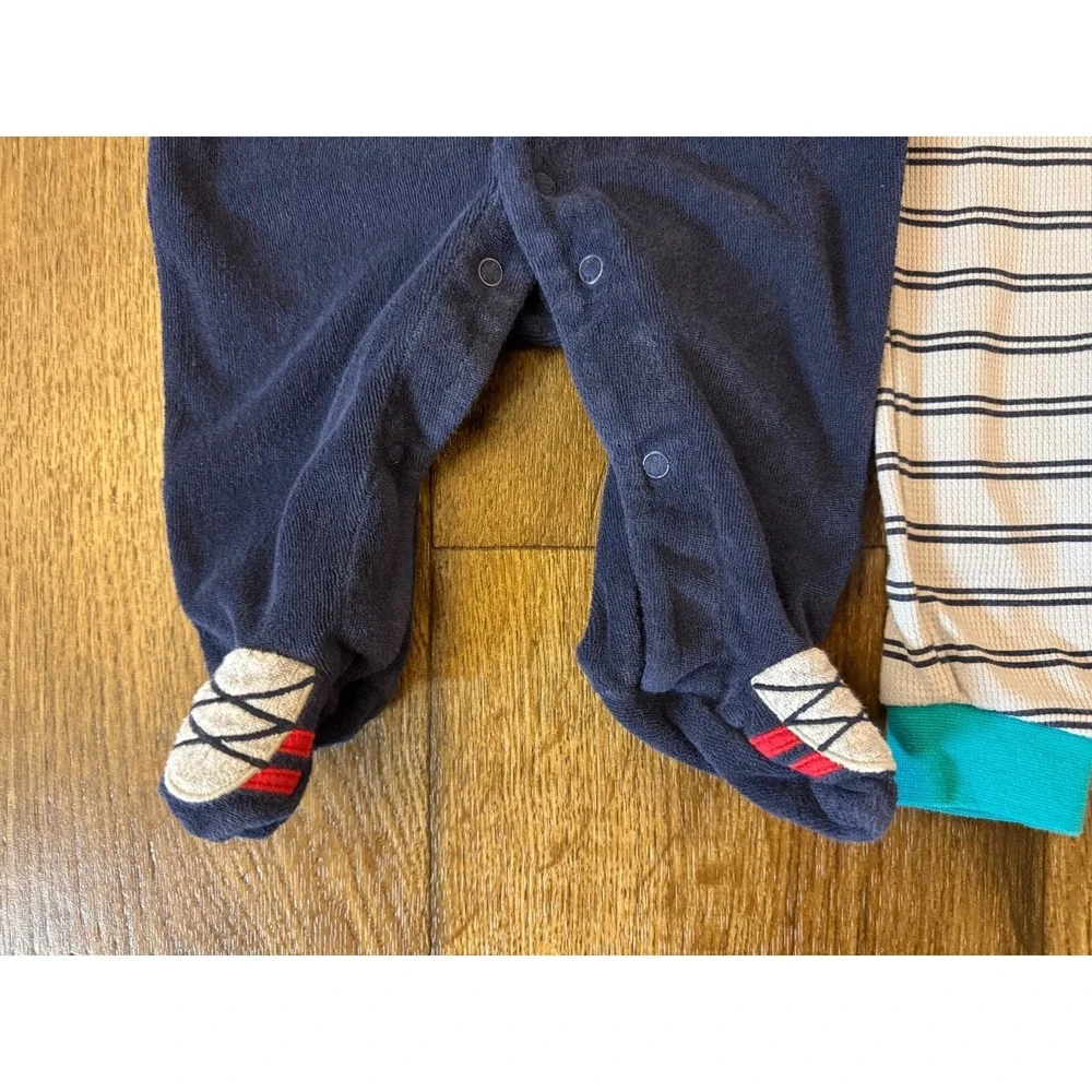 Carters Baby Boy 6 Months Footed Sleepers Pajamas Outfits Clothes‎ Lot Bundle